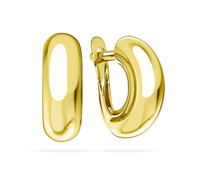 Серьги из желтого золота