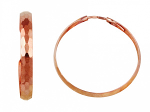 Серьги из красного золота 